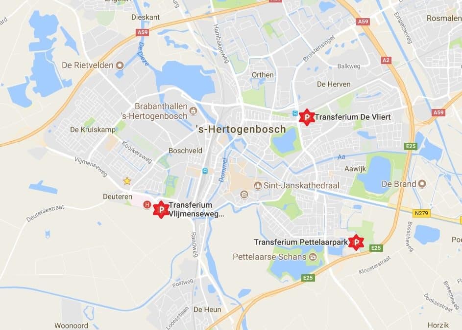 goedkoop parkeren binnenstad den Bosch